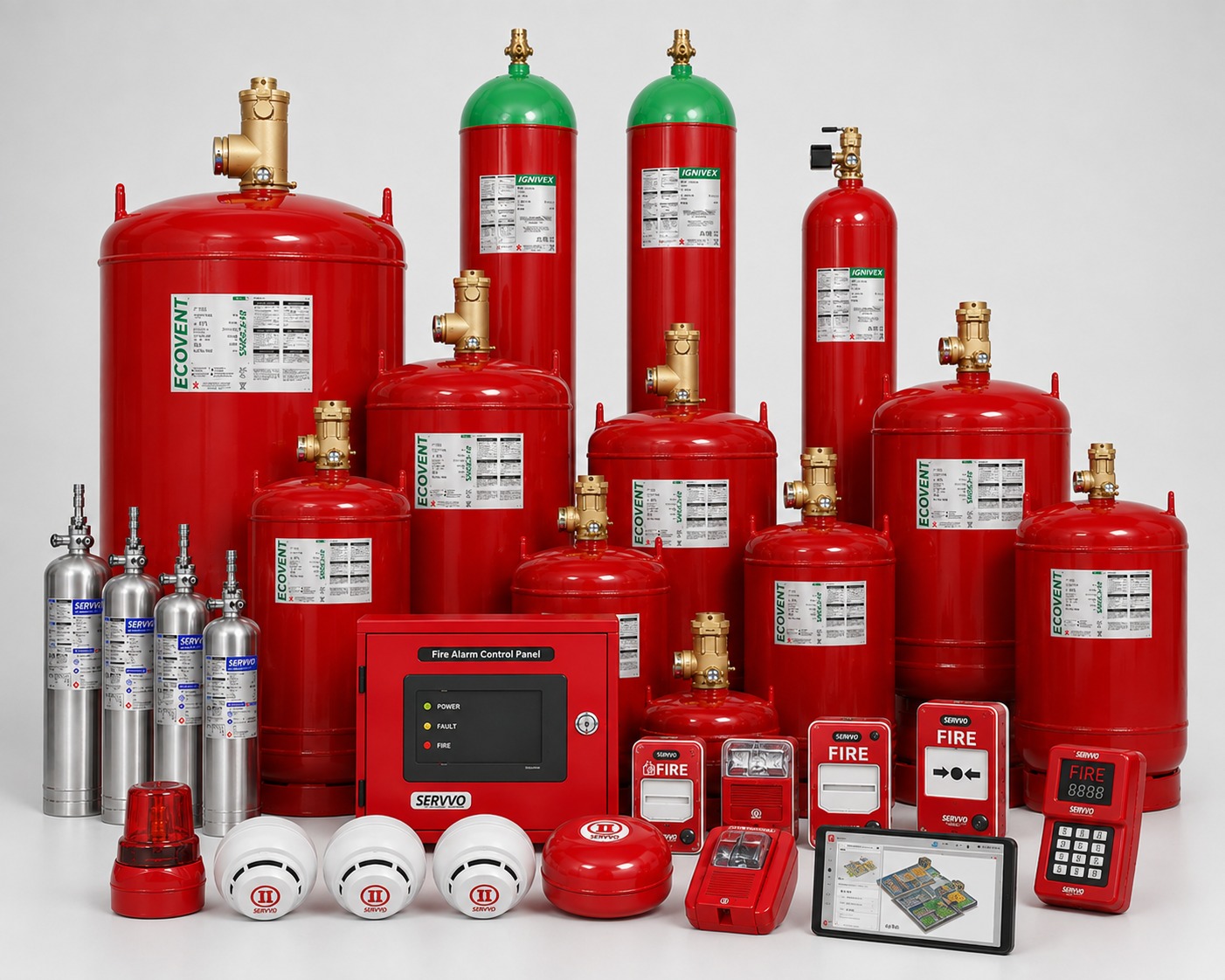 Fire suppression equipment